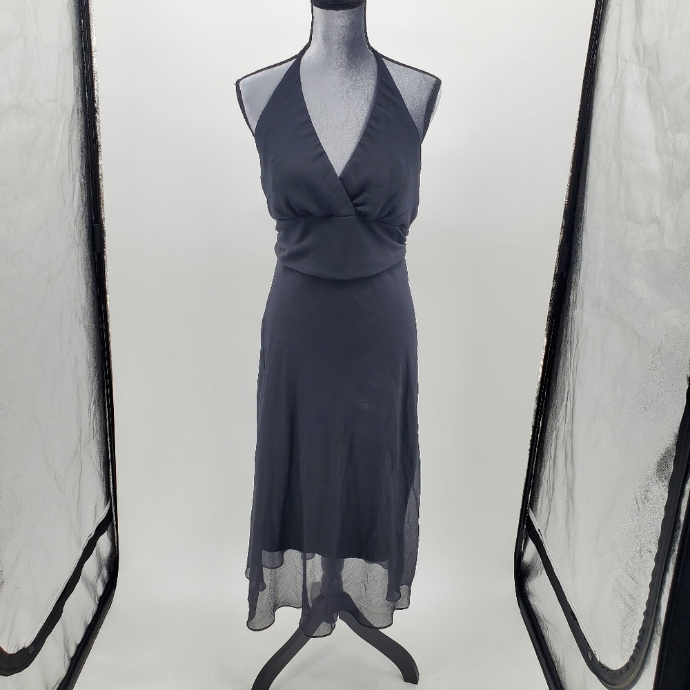 ♧♧ Rabbit Rabbit Rabbit Halter Neck Chiffon Dress Size 12